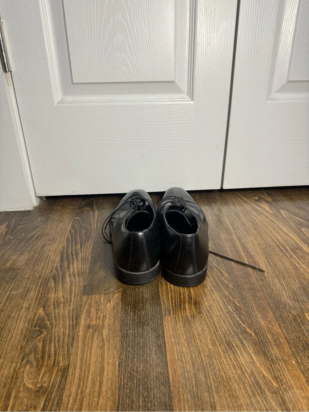 Nordstrom Classic Men’s Black Leather Lace-Up Dress Shoes